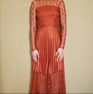 ASOS Orange Boho Gown